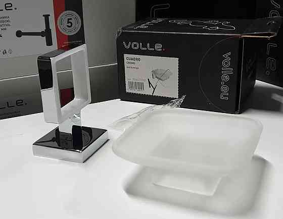 Мильниця для ванни VOLLE CUADRO cromo хром Київ