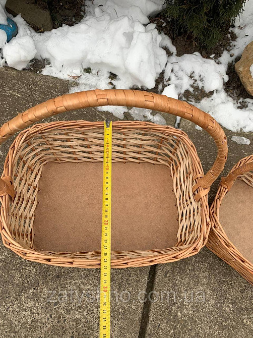 Набір плетених кошиків Київ - фото 3