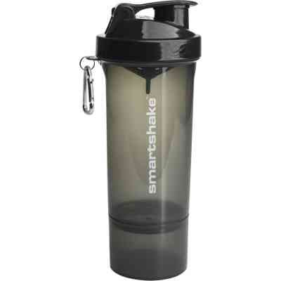 Шейкер спортивный SmartShake Slim 500ml Black (10253001) Винница