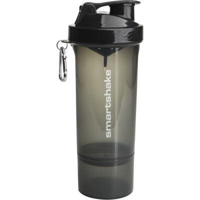 Шейкер спортивный SmartShake Slim 500ml Black (10253001) Винница - изображение 1
