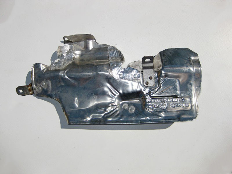 Mercedes-Benz  A6541420800 Захисний екран каталізатора двигуна OM654 R4 2.0 Diesel OM656 R6 3.0 E-Class W213 C238 S-Class W222 Одеса - фото 2
