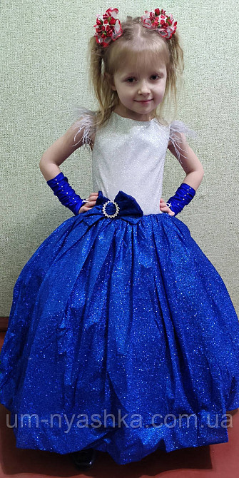 Длинное блестящее платье Дженифер на 4-5, 6-7, 8-9 лет Кривой Рог - изображение 8