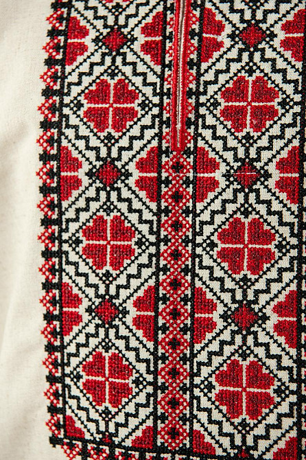 Вишиванка для хлопчиків, натуральна, лляна топ Київ - фото 2