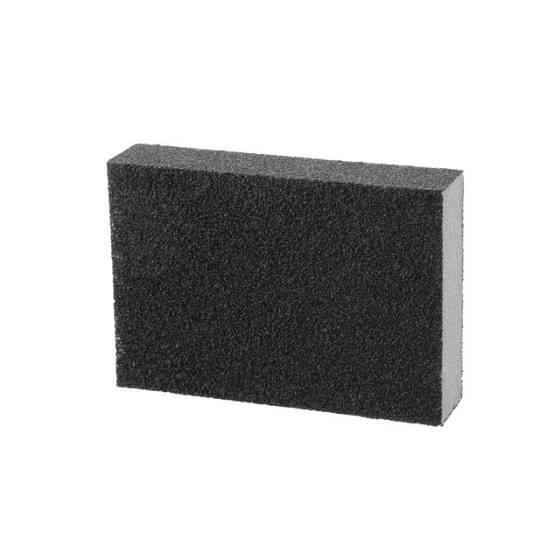 Губка для шліфування, 100×70×25 мм, оксид алюмінію, К60 INTERTOOL HT-0906 Київ