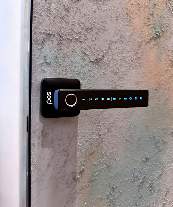 PES Hand 2 чорний розумний біометричний замок для дверей Київ - фото 8