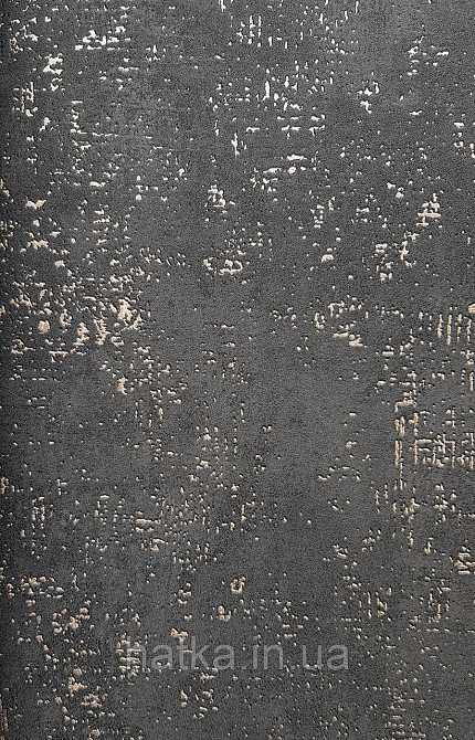 Обои виниловые на флизелине AS creation The Bos 0.53х10 под штукатурку эффект потертости черные с серебром Киев - изображение 1