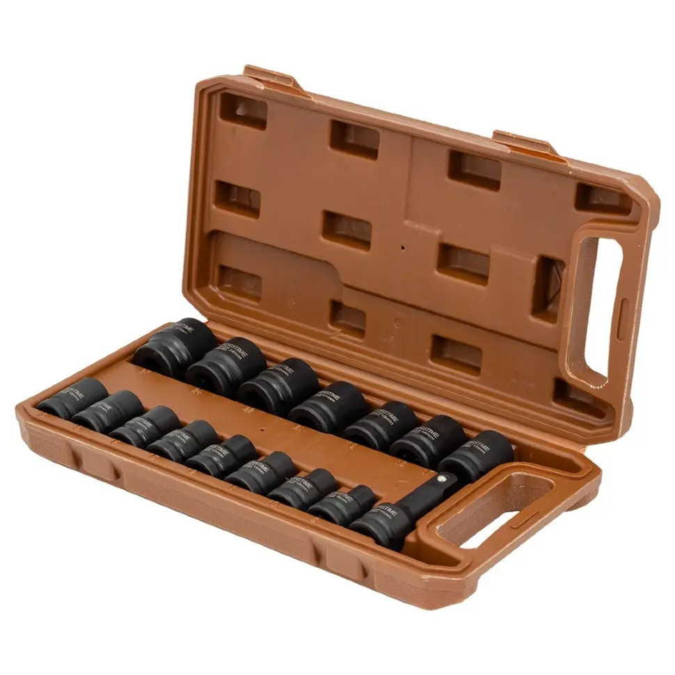 Набір ударних головок 1/2", 16 предметів Forstime FT-4179-5MPB Одеса - фото 2