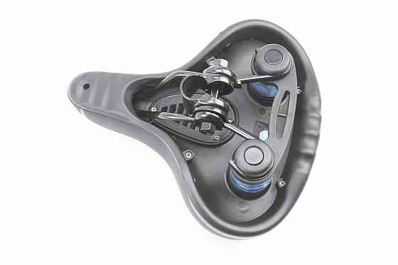 Сидіння ХВЗ 260x225мм, чорно-сіре WAUGH SHARK Київ