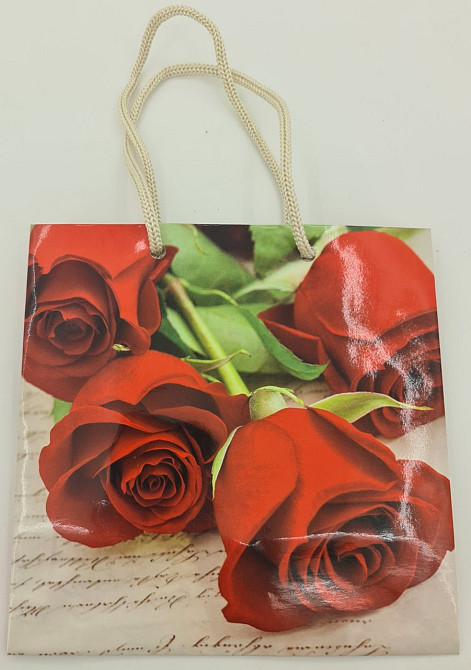 Пакет подарунковий під чашку 16/16/8 (артЧ-162) (12 шт.) Харків - фото 3