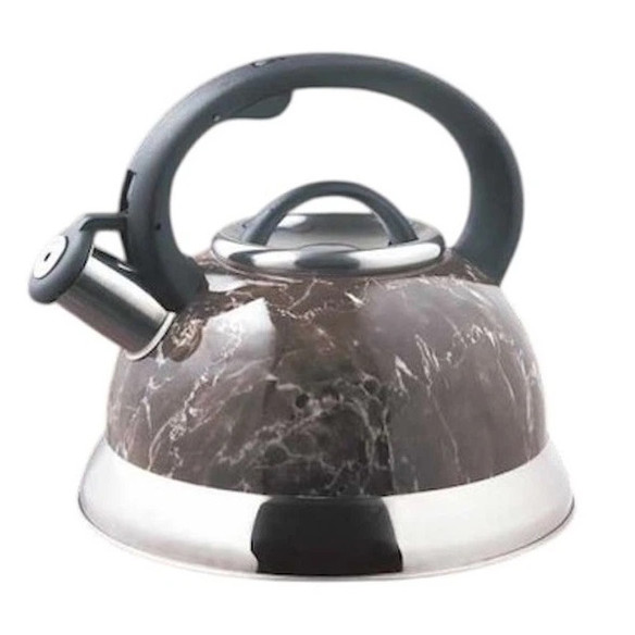 Чайник со свистком с одинарным дном Edenberg EB-8871 3л, Чайник для чайной церемонии со свистком OU-50 Львов - изображение 1