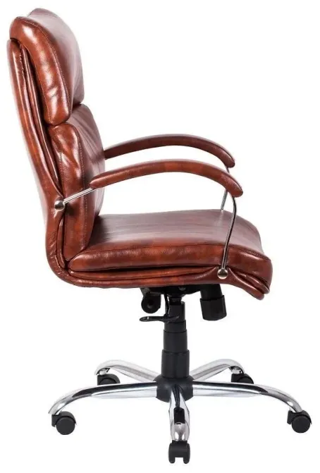 Офисное Кресло Руководителя Richman Dakota Madras Marrone Хром М1 Tilt Коричневый Киев - изображение 2