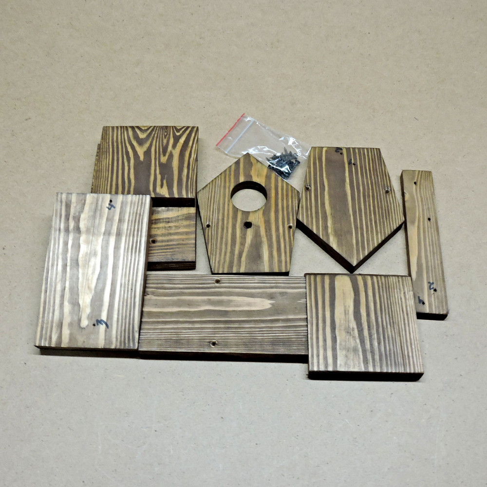 Розбірна шпаківня "Синичка" капучино Миколаїв - фото 3