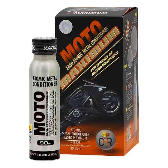 Атомарный кондиционер металла Xado Moto Maximum для мотоциклов 90мл Львов
