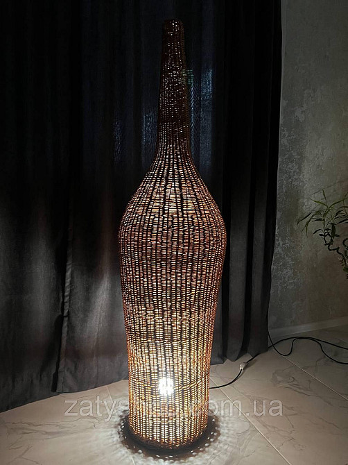 Торшер плетений из лозы Киев - изображение 9