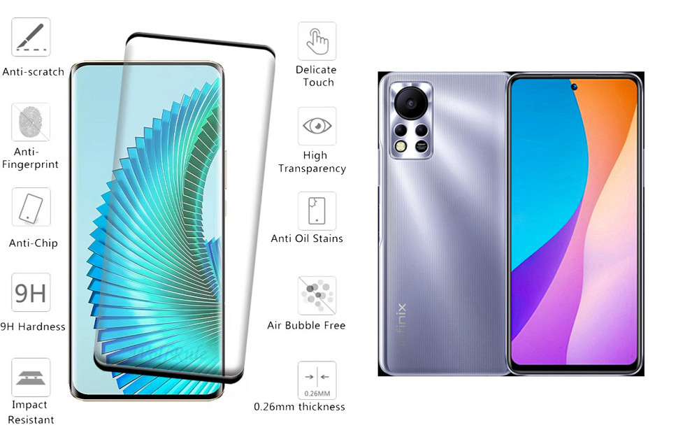Захисне скло HyperGlass Pro для Infinix Hot 11S – максимальна чутливість та захист Київ - фото 2