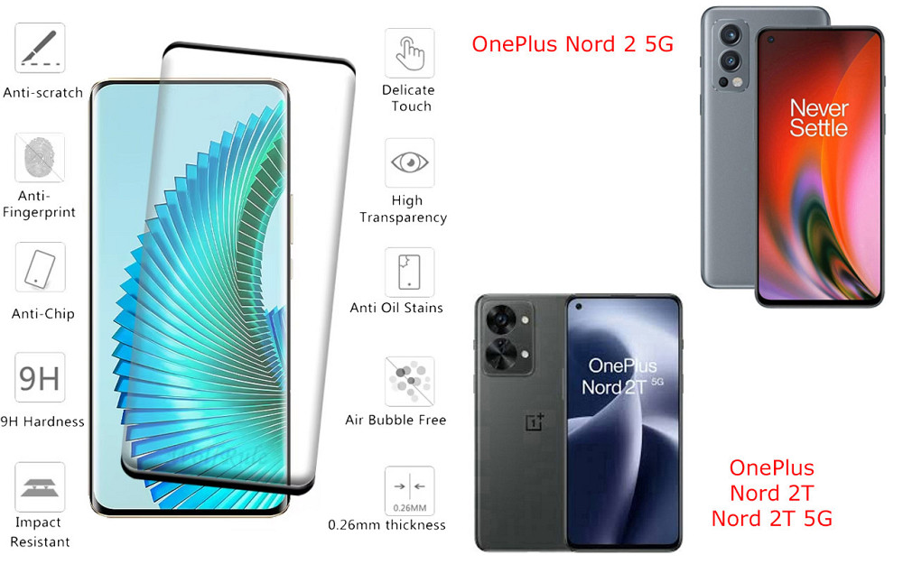 Захисне скло HyperGlass Pro для OnePlus Nord 2 5G, Nord 2T, Nord 2T 5G – максимальна чутливість та захист Київ - фото 2