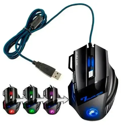 Ігрова миша iMice X7 Silent Pro Київ - фото 12