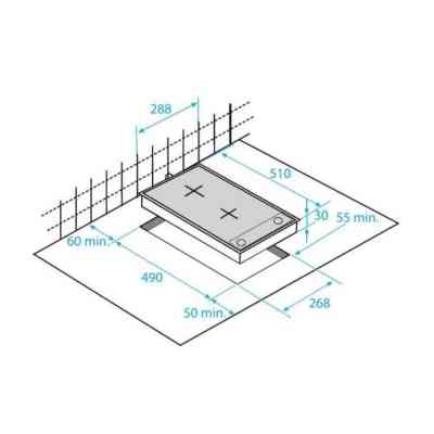 Варочна поверхня Beko HDCG 32220 FX (HDCG32220FX) Вінниця