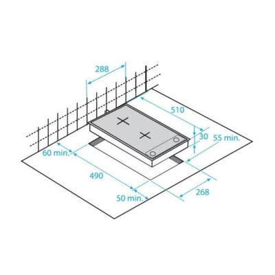 Варочна поверхня Beko HDCG 32220 FX (HDCG32220FX) Вінниця - фото 6