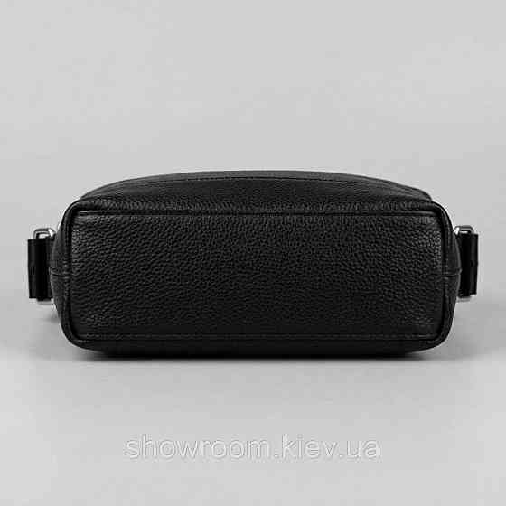 Кожаная брендовая сумка на три отделения ТН (0614) Киев