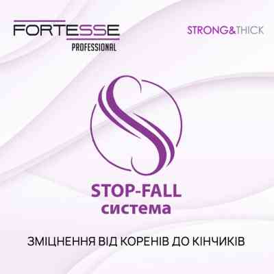 Кондиціонер для волосся Fortesse Professional Strong &amp; Thick Двофазний зміцнювальний Для ослабленого волосся 250 мл (4823115501554) Вінниця