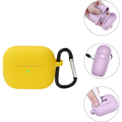 Чохол BeCover Silicon для Apple AirPods (3nd Gen) Yellow (707233) Вінниця - фото 4