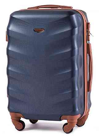 Валіза пластикова WINGS 402 мала темно-синя Київ