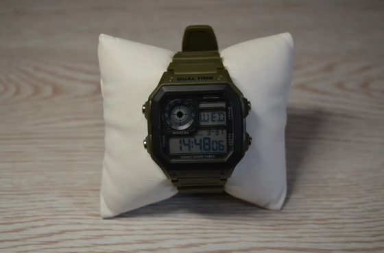 Чоловічий спортивний наручний годинник Skmei 1299 Зелений Вінниця