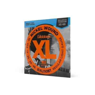 Струны для гитары D'Addario XL Nickel Wound Regular Light Balanced Tension (10-46) (EXL110BT) Винница