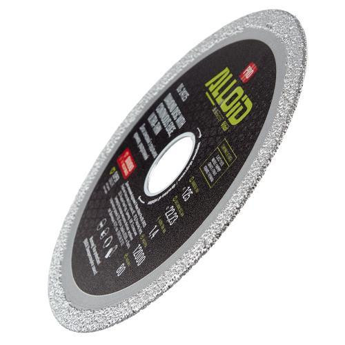 Alloid Pro. Диск алмазний з суцільною кромкою, ультратонкий 125мм Одесса - изображение 6