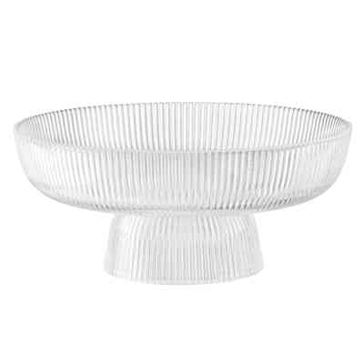 Фруктовница Ardesto Iceberg 26х11см, скло, прозора (AR5043) Вінниця