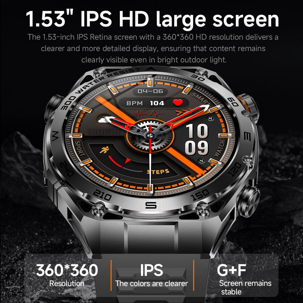 Умные смарт часы Smart Flash Steel Silver (2 ремешка) Винница - изображение 5
