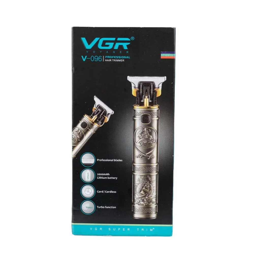 Тример VGR з насадками та USB, золото HP-V-096 Коломыя - изображение 8