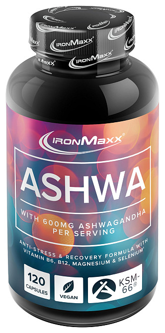 Ашваганда IronMaxx Ashwagandha 120 Capsules Луцьк - фото 1
