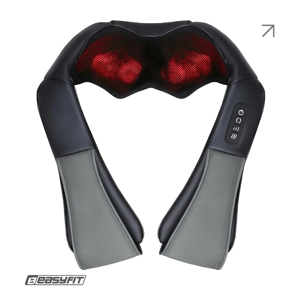Масажер для шиї EasyFit Shiatsu (роликовий шиацу-масаж плечей і тіла) Коломия - фото 1