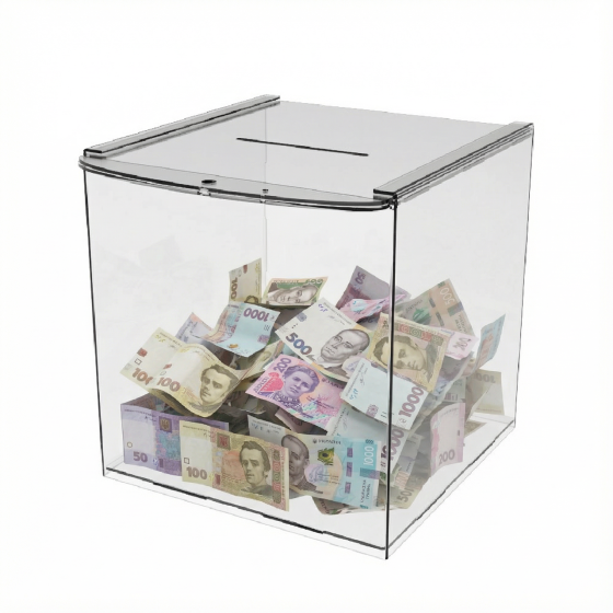 Ящик для пожертвований EKOSTAR 200х200х200 Киев