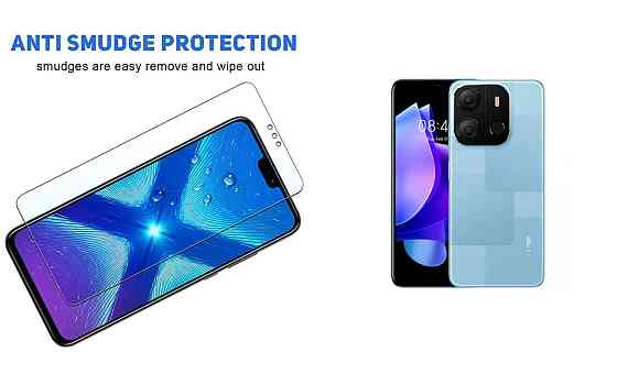 Защитное стекло NeoGlass для Tecno POP 7 (BF6), POP 7 Pro – ультрапрозрачное и устойчивое Киев