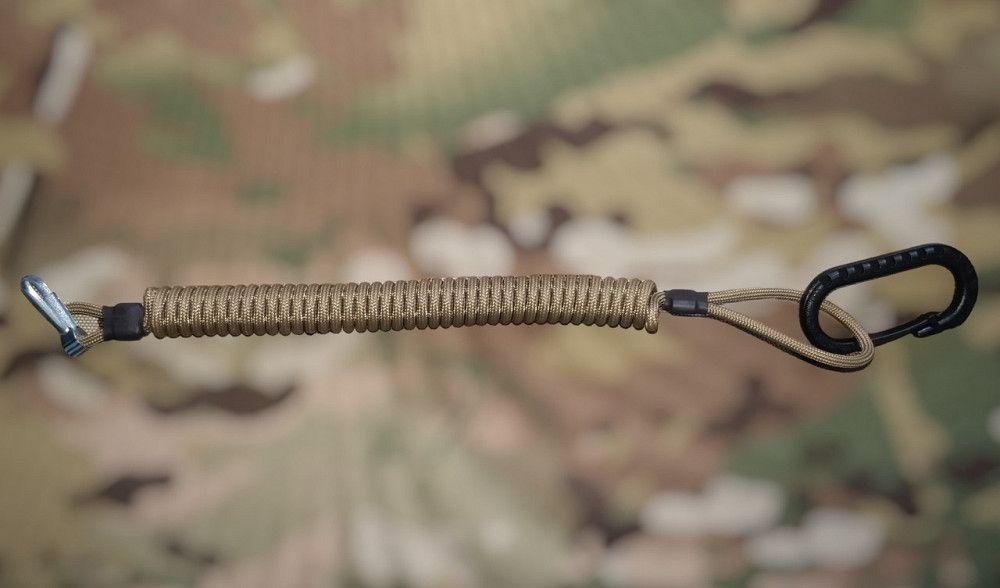 Тренчик шнур страхувальний шнурок для пістолета з карабіном Одеса - фото 3