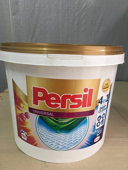 💥 PERSIL Universal 4в1 — 165 прань! | порошок в відрі | Глибоке очищення + Silan аромат 🌿 Київ - фото 1