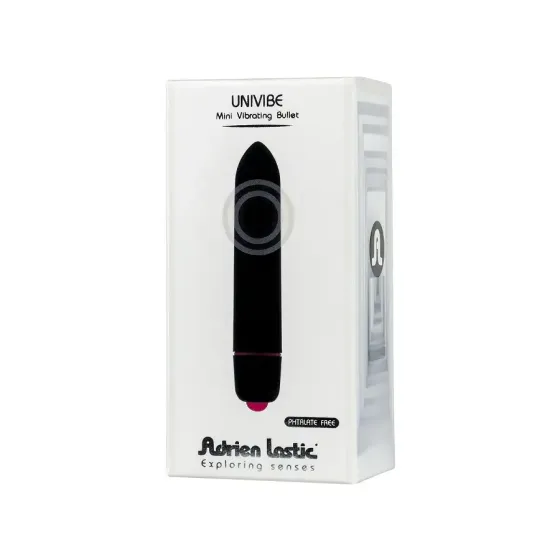 Віброкуля Adrien Lastic Univibe, 10 режимів роботи, силікон, на батарейках Львів