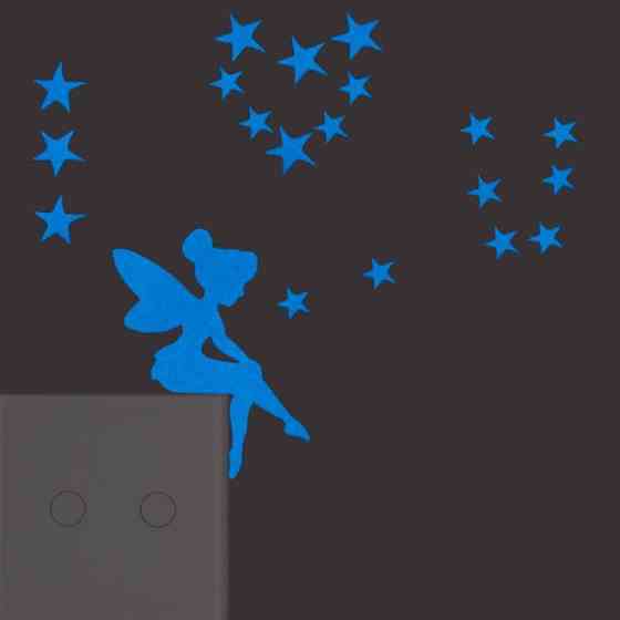 Люмінесцентна наклейка "Фея" - 7,5*7,5 см Київ