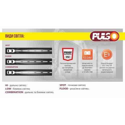 Прожектор рабочего света WLP-54L18 SPOT 18 LED*3W (500x30x45) 10-30V 54W 6000K Харьков