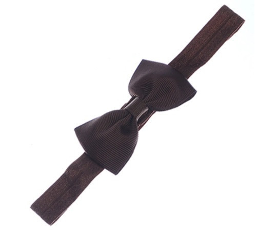 Дитяча коричнева повязочка на голову Київ - фото 2