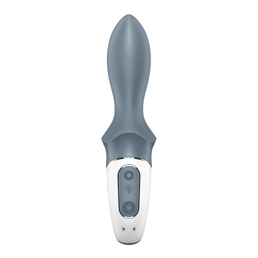 Анальний надувний вібратор Satisfyer Air Pump Booty 1, гнучкий стовбур Sex Aura Київ - фото 5