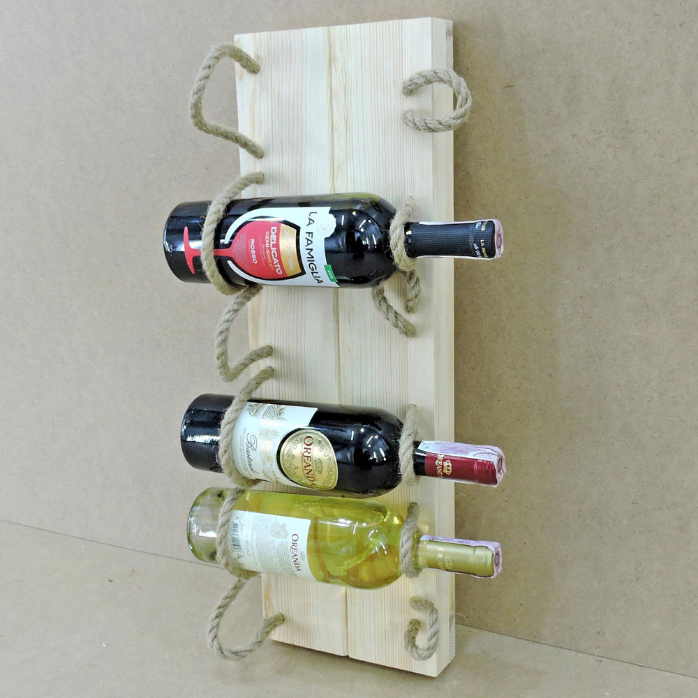 Настінна винна полиця "Нагато 6" бланже Миколаїв - фото 1