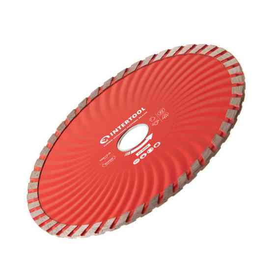 Диск отрезной алмазный Turbo, 150 мм, 22-24%, 10200 об/мин INTERTOOL CT-2008 Киев