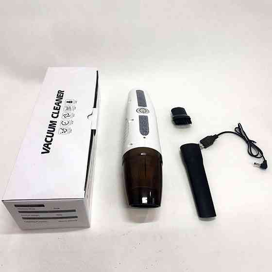 Бездротовий автомобільний пилосос на акумуляторі портативний компактний для авто Car Vacuum Київ