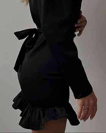 Женская вечерняя романтическая мини-платье из качественной костюмки Одесса