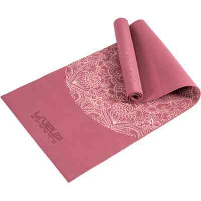 Коврик для йоги LiveUp Yoga Mat з принтом Уні 173 х 61 х 0,6 см Фіолетовий (LS3231C-06r) Винница