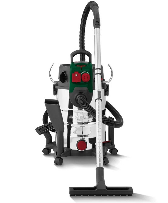 Пилосос будівельний 30 літрів для вологого та сухого прибирання Parkside (PWD 30 C1) Нововолинськ - фото 3